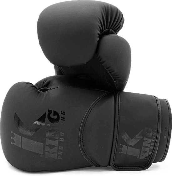 Gants de boxe King Kids 3 - PU - Noir - 6 oz