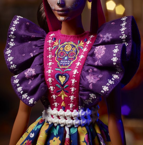 Barbie Signature Dag Van De Dode Pop Veelkleurig - Dia de Muertos - 2022 van Barbie — afbeelding 2