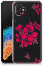 Foto hoesje Geschikt voor Samsung Galaxy Xcover 6 Pro Telefoon Hoesje Blossom Red