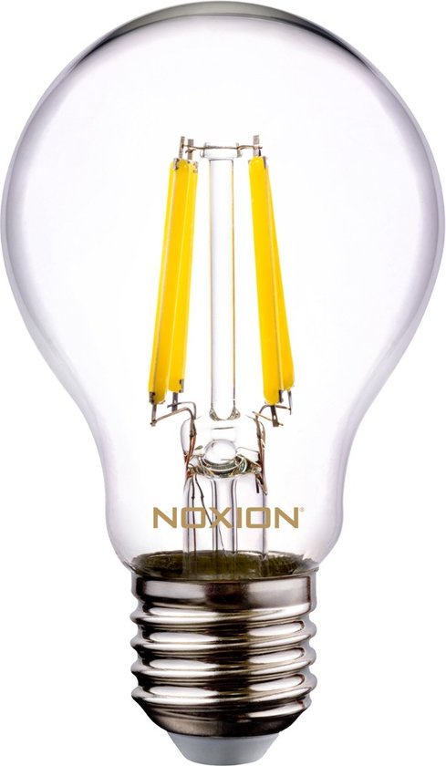 Noxion Lucent LED E27 Peer Filament Helder 7W 806lm - 840 Koel Wit | Vervangt 60W.