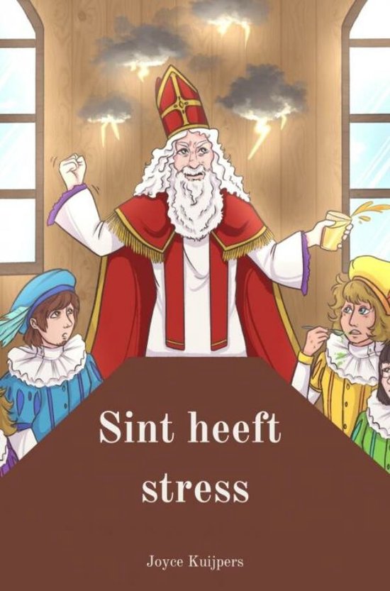 Sint heeft stress - cover