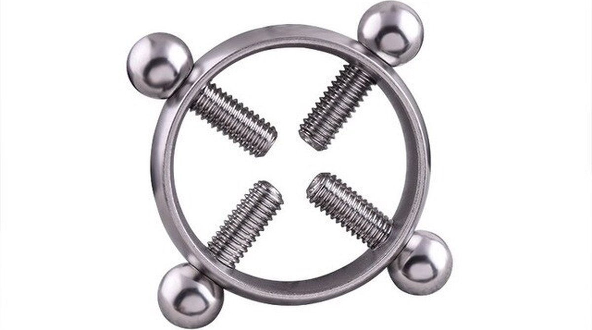 Goedkoopste Tepelklemmen silver met 4x schroef