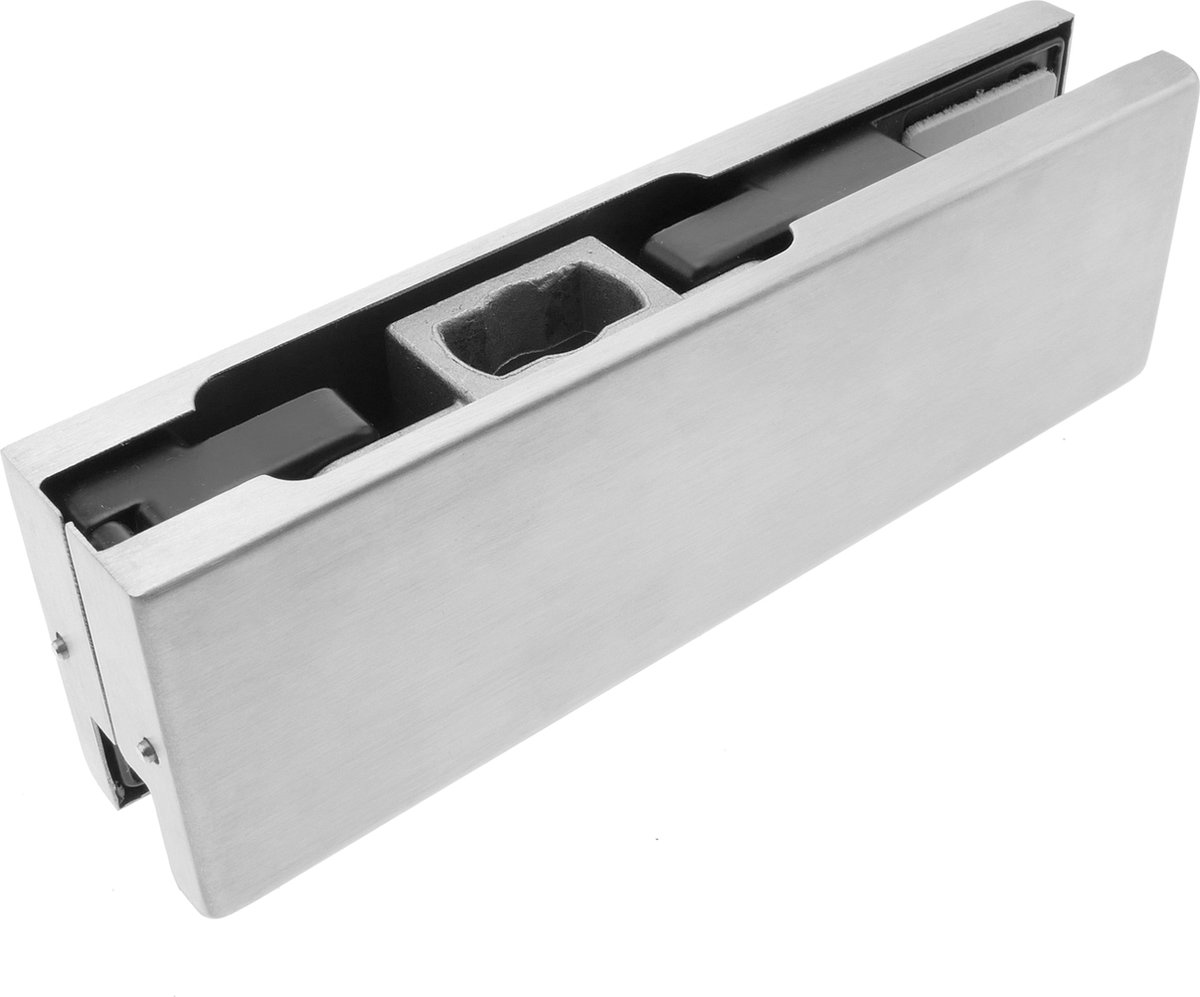 PrimeMatik - Pernio en aluminium bodemscharnier voor glazen deur voor vloerdeursluiters