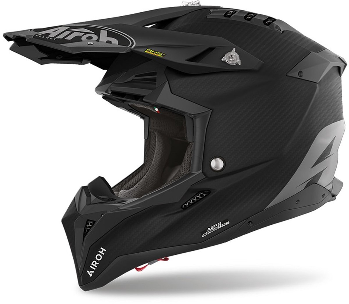 Airoh Aviator 3 Carbon Matt Helmet XL - Maat XL - Helm