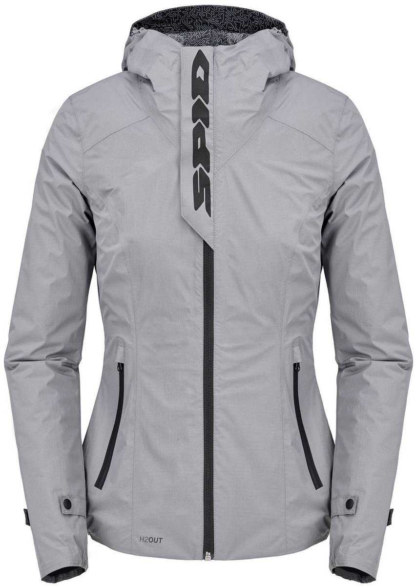Spidi Rain Hoodie Lady Jas Grijs - Jas