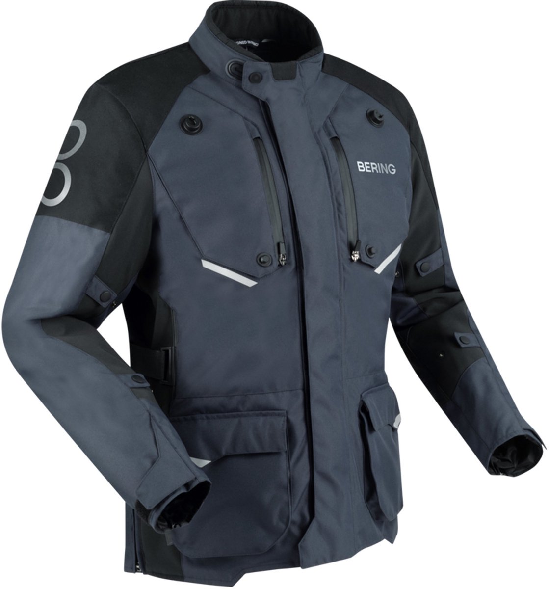Bering Calgary Jas Zwart Grijs - Jas