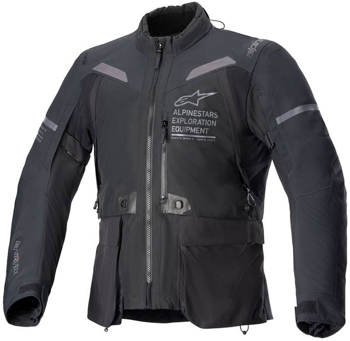 Alpinestars ST-7 2L Gore-Tex Jas Zwart Donkergrijs - Jas