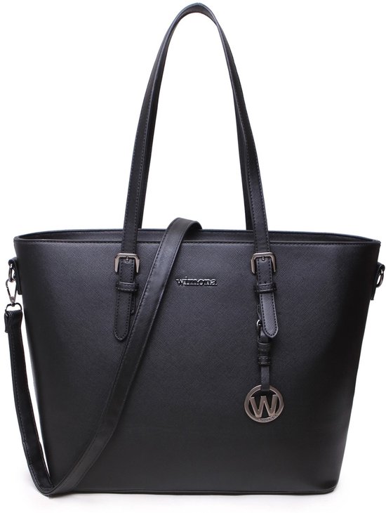 Wimona Laptoptas / Werktas - Dames - 15.6 inch - KyaraOne - Zwart
