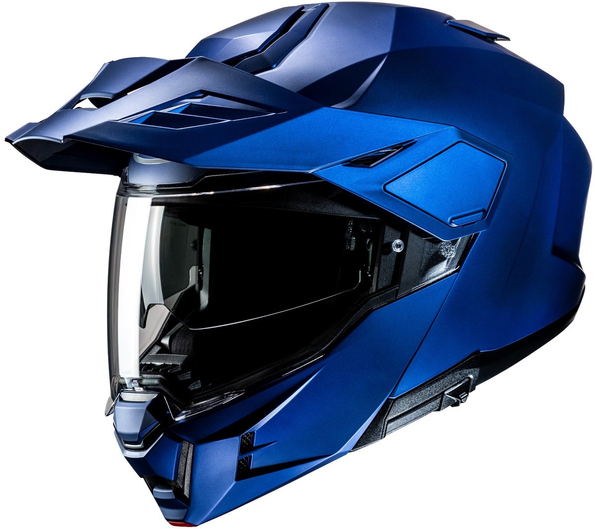 HJC i80 Solid Blauw Adventure Motorhelm - Maat XXL - Helm