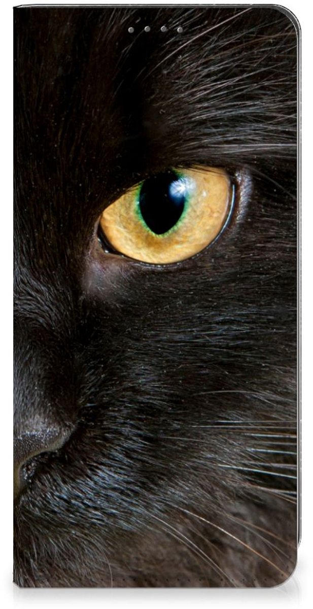 Google Pixel 8A Hoesje maken Zwarte Kat