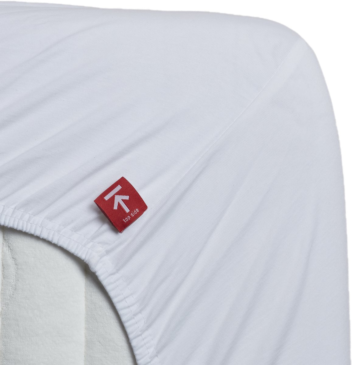 Beddinghouse - Jersey - 95% katoen - 5% lycra - Topper Hoeslaken - 140x220 cm - Wit