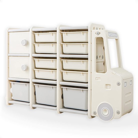 Foto: Boekenkast chichome smal design gouden frame wit