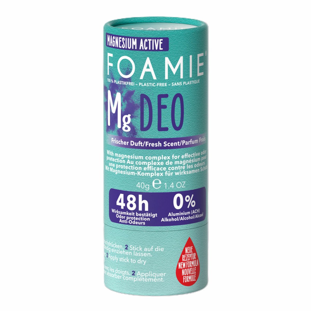 Foamie - Deodorant Stick Rain In The Woods - 3 x 40 gr - Voordeelverpakking