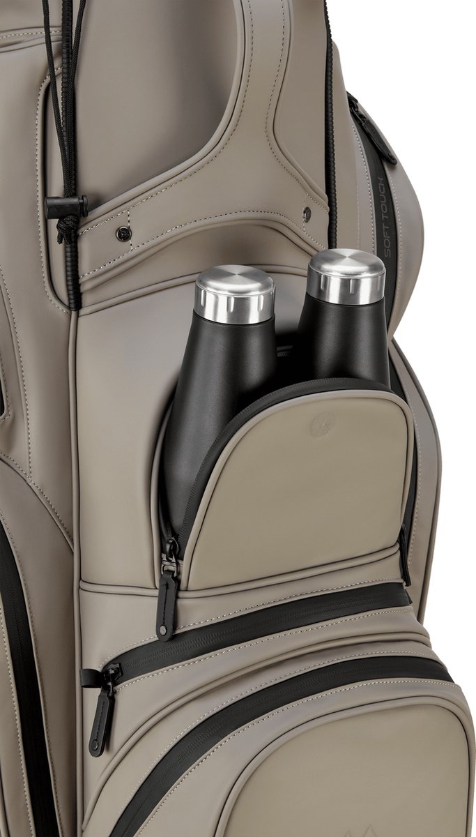 Big Max Dri Lite Silencio Prime - Waterdichte Golftas - Cartbag - Stille Golf Tas - Taupe van Big Max — afbeelding 5
