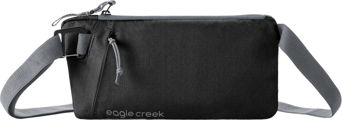 eagle creek Gordeltas Schoudertas Stash RFID Sling Bag Black Zwart