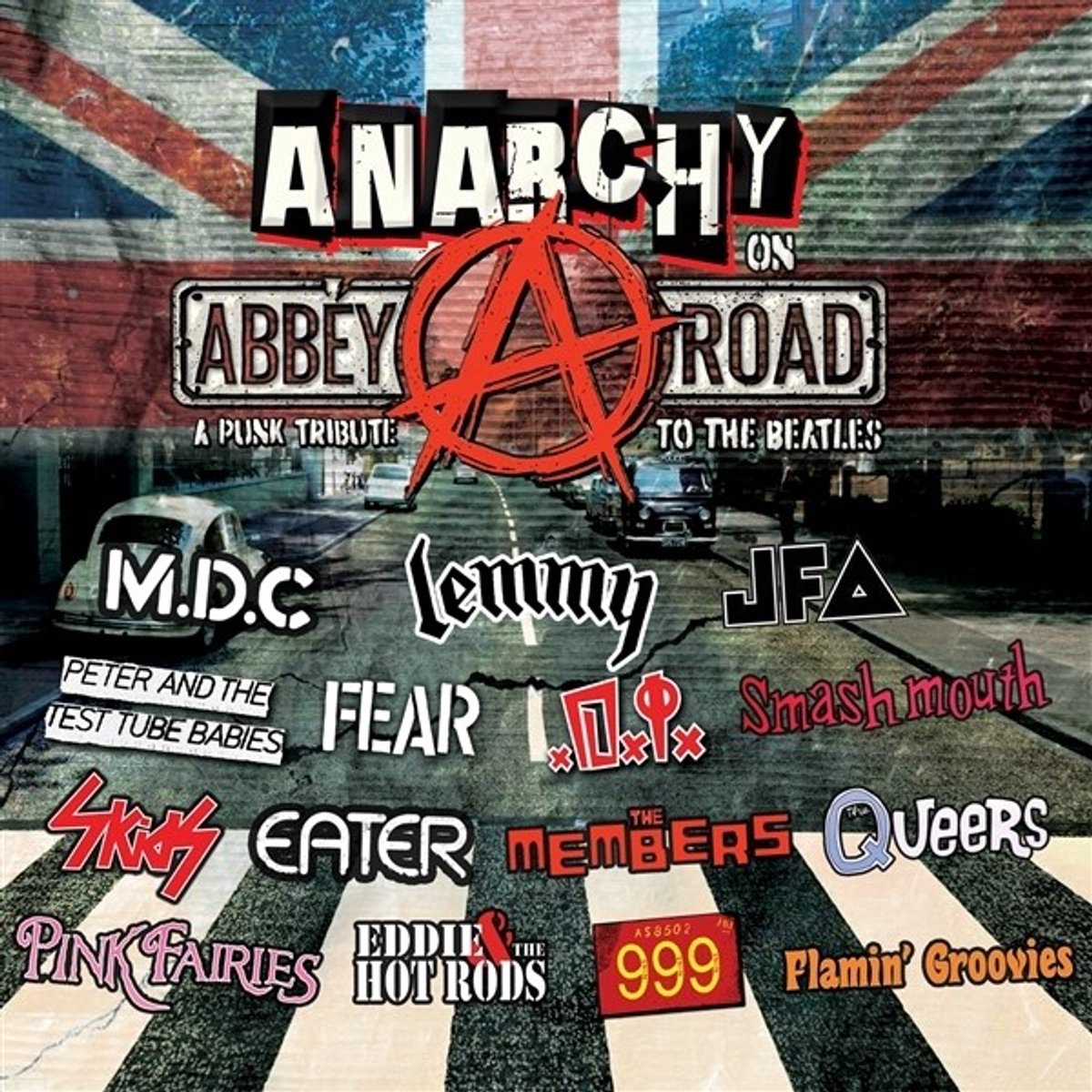 Various Artists - Anarchy On Abbey Road-Punk Tribute To The Beatles (CD)