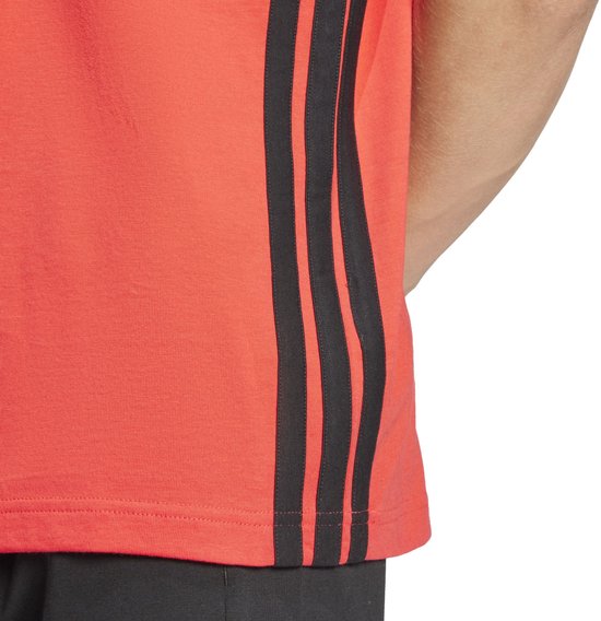 ADIDAS - m 3s sj t - T-shirt sportcasual km homme - Rouge