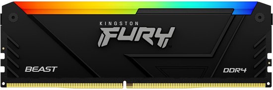 メモリー KINGSTON FURY BEAST DDR4 16GB 3600MT/s Kingston FURY Beast 16GB (2x8GB) 3600MHz DDR4 CL17 Desktop Memory