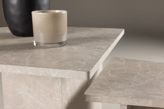 Table basse Sala beige.