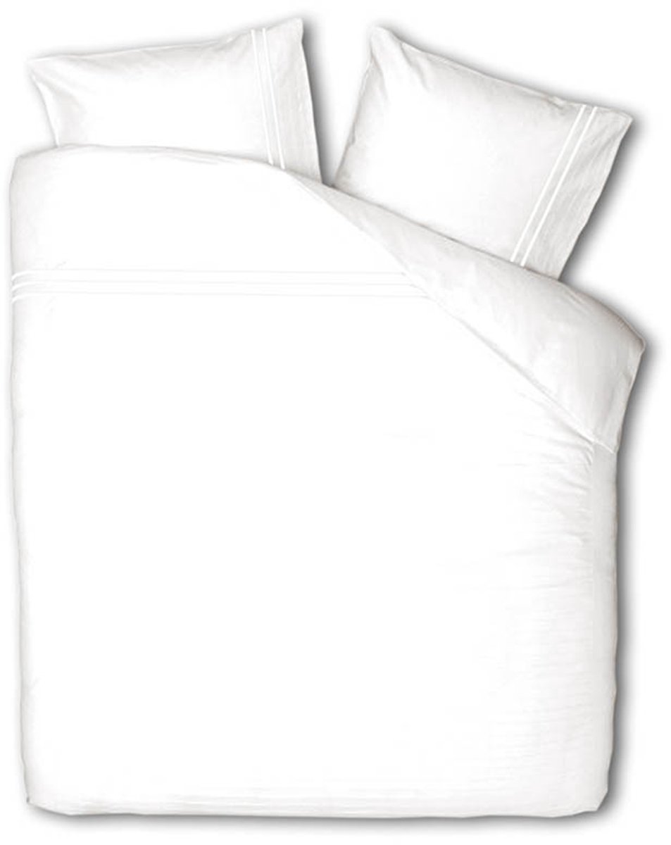 Presence Dekbedovertrek Egyptisch Katoen Uni - Wit - 260x260