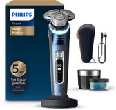 Bol.com Philips Shaver i9000 Prestige Elektrisch Scheerapparaat Voor Mannen - Met Quick Clean Pod - Blauw - XP9201/30 aanbieding