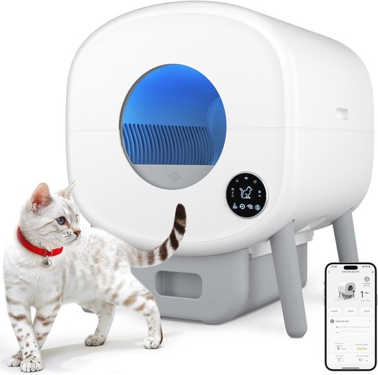 Zelfreinigende kattenbak, automatische kattenbak voor katten en
