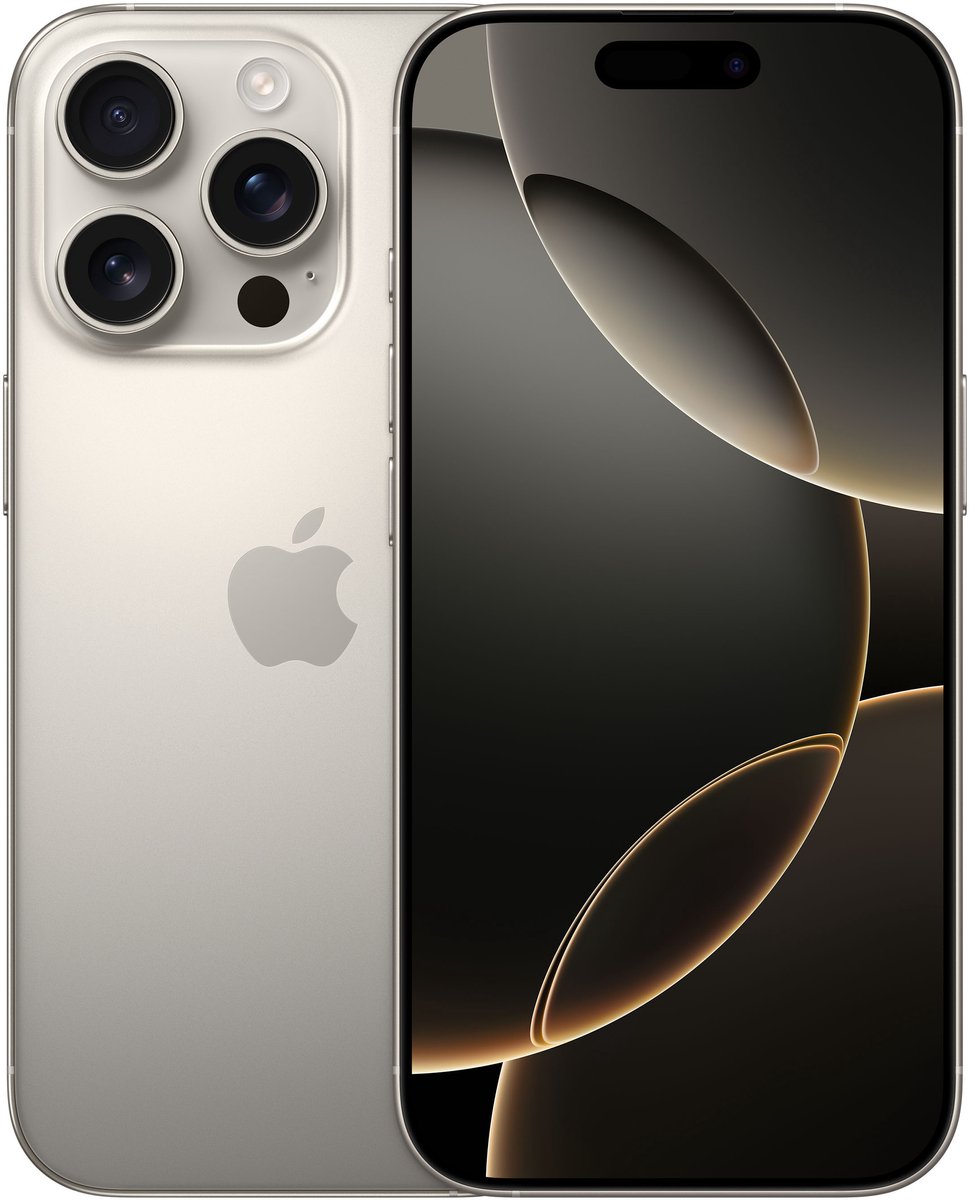 Apple iPhone 16 Pro 16 cm (6.3") Dual SIM iOS 18 5G USB Type-C 1 TB Titanium