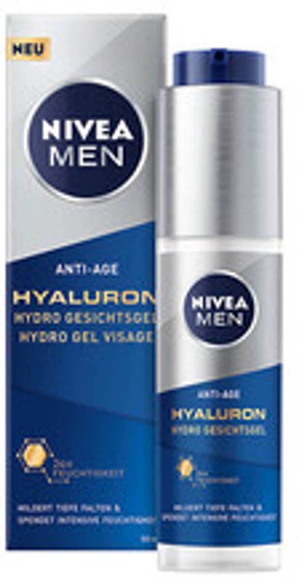 Goedkoopste Nivea Men Anti-Age HyaluronHydro Face Gel - 50 ml