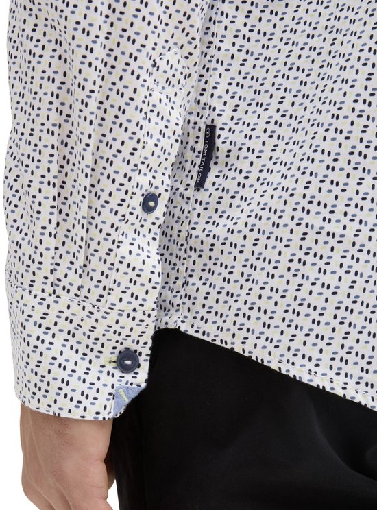 Tom Tailor - Chemise - Taille L - - 37264 blanc irr -