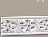 Wandlijst 151365 Profhome Lijstwerk Sierlijst Frieslijst rococo barok stijl wit 2 m