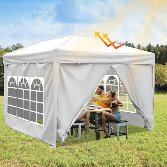 Naturehike Camping Auvent Tarpaulin Tarp Imperméable Imperméable Anti-uv Protection solaire Auvent Pavillon pour 8-12 Personnes Outdoor Camping Pique-nique Festival