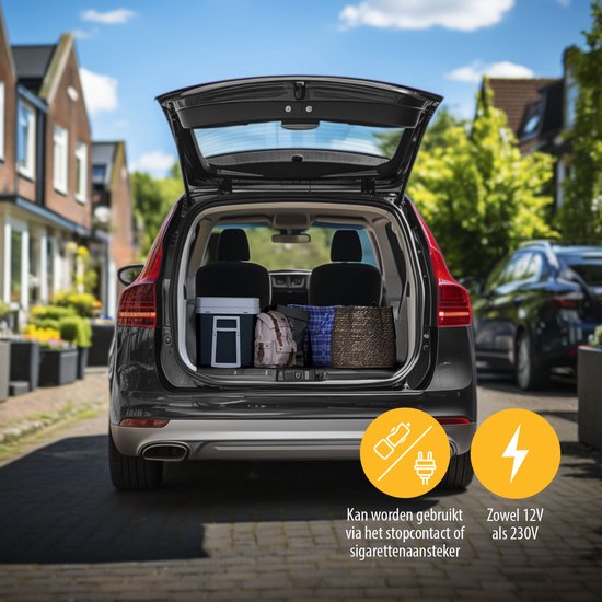 Tristar KB-7535 - Koelbox 35 Liter - Thermo-elektrisch - 12V Autolader 230V Stopcontact - Koelt en verwarmd van Tristar — afbeelding 4