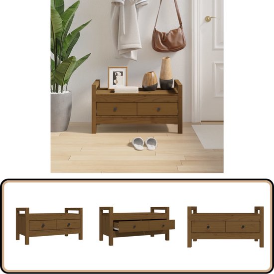Relaxdays bamboe kruk, H x B x D: 40 x 28 x 32 cm, badkamerkruk hout, bijzettafel en plantenkruk, naturel