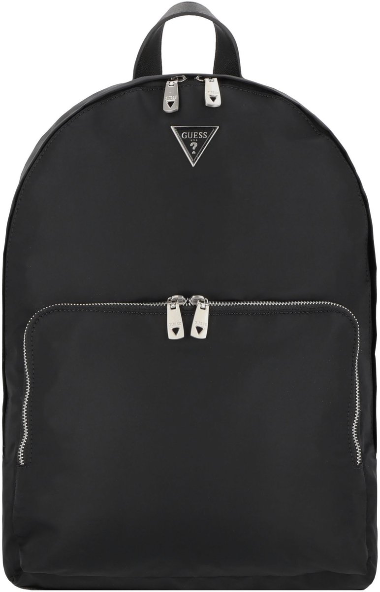 GUESS Laptop rugzak Rugzak met laptopvak Milano Backpack Black Zwart