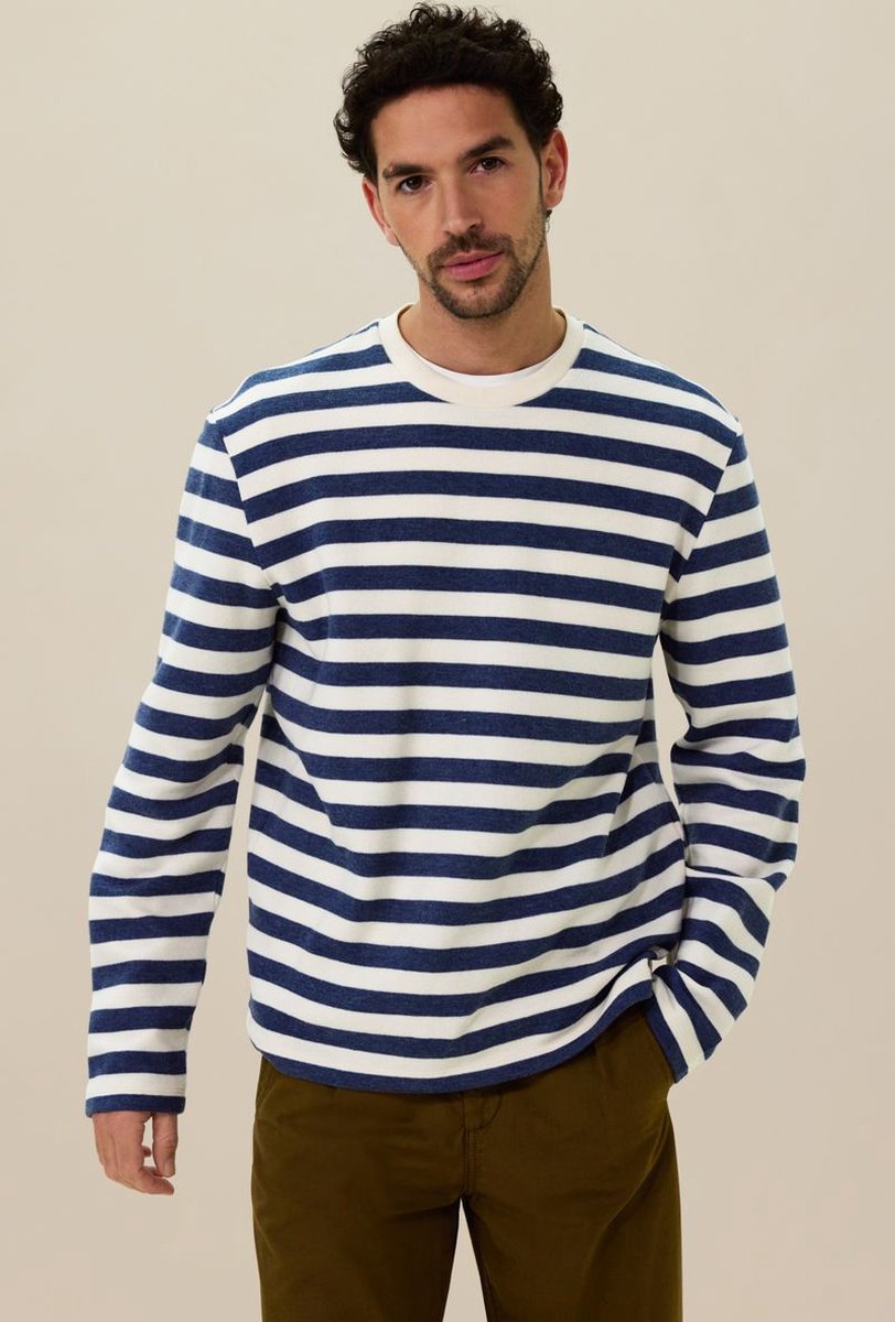 Sissy-Boy - Blauwe gestreepte sweater