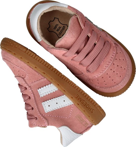 Shoesme Chaussures de bébé Cuir Rose - Taille 20