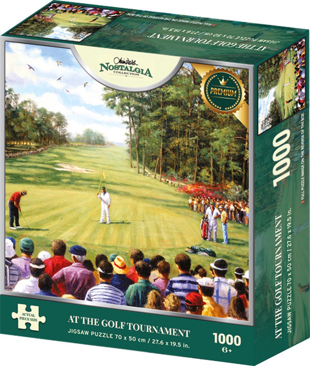 At The Golf Tournament Puzzel 1000 Stukjes