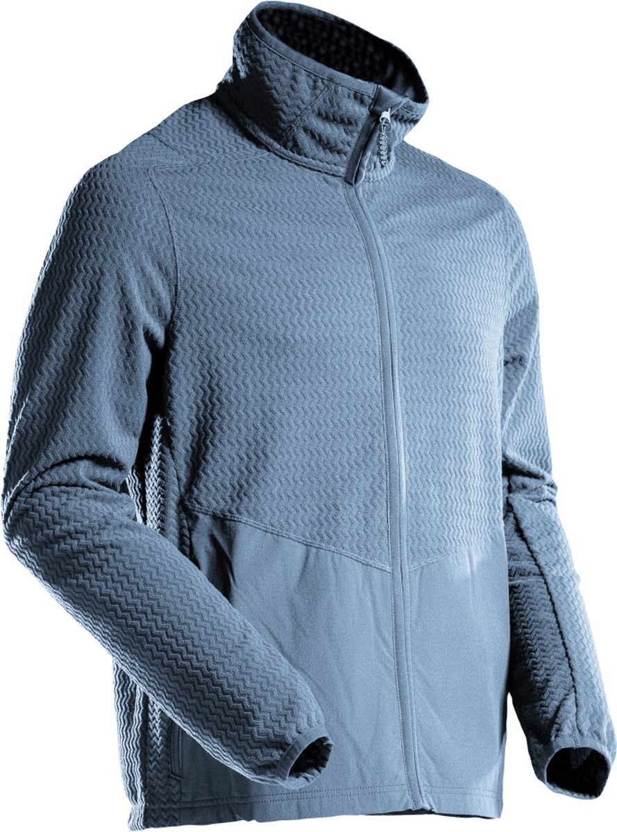 Mascot Customized Microfleece trui met rits 22803-639 - steenblauw - S