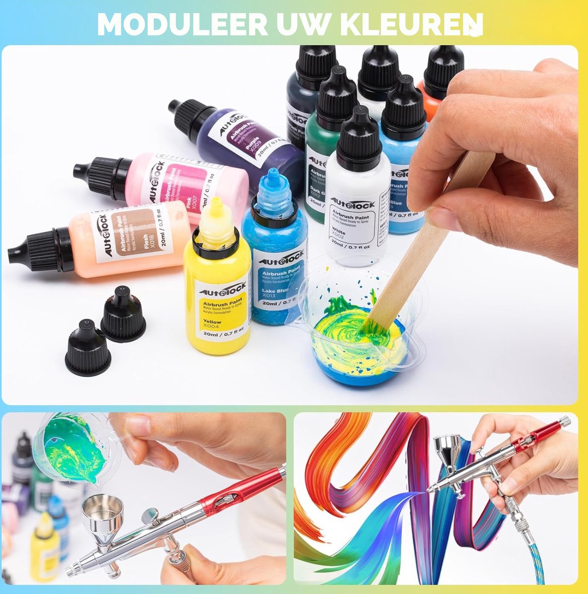 Airbrushverf online kopen – Kunstenaarsbenodigdheden