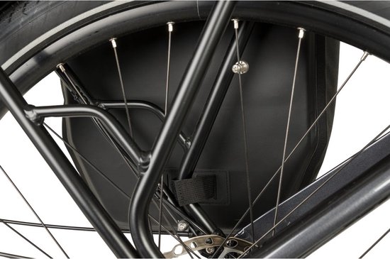 AGU Clean Shelter - Enkele Fietstas - Rugzak - 100% Waterdicht - Click'nGo - Rolltop - Met Reflectie - 21 Liter - Zwart van AGU — afbeelding 4