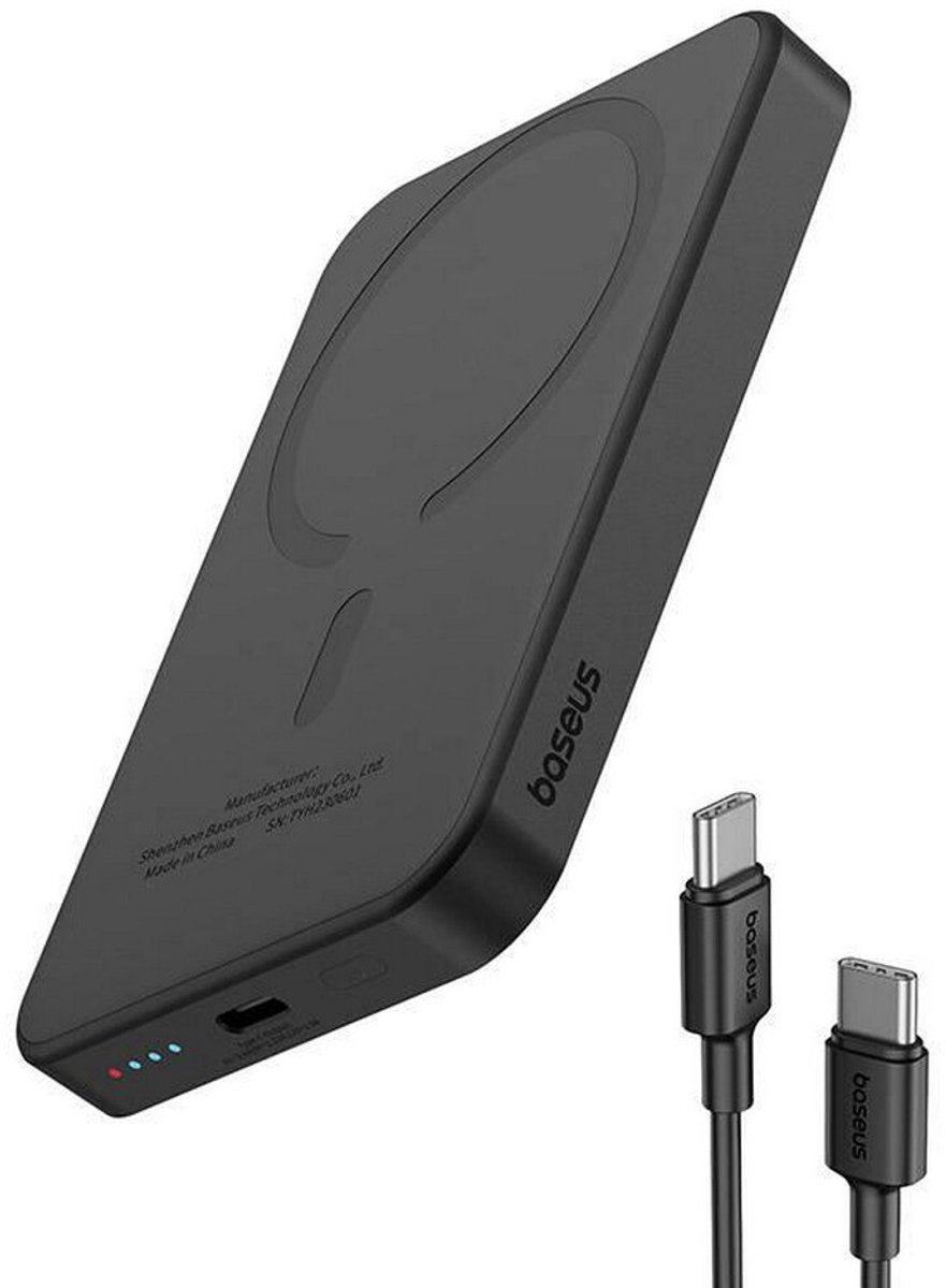 Baseus Mini Powerbank 5000 mAh met MagSafe en Fast Charge - afbeelding 2