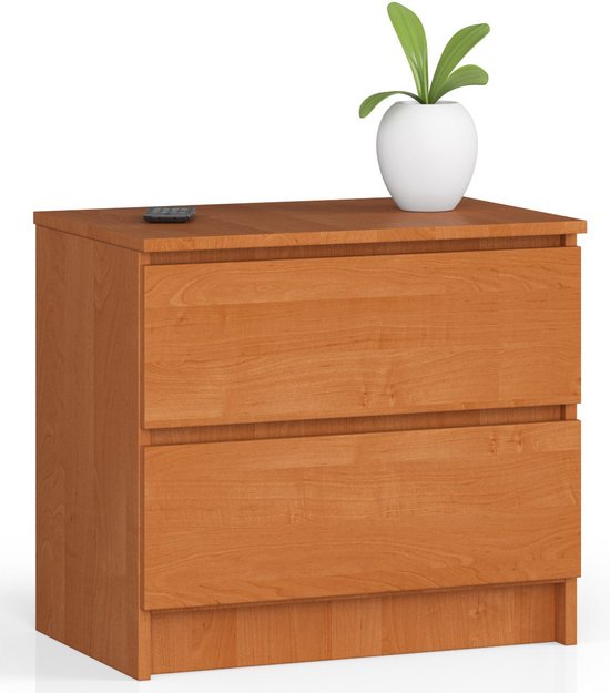 AKORD Commode K60 met 6 laden | voor de woonkamer slaapkamer kast kantoor werkkamer | Modern functioneel design | B60 x H130 x D40 cm, Gewicht 43kg
