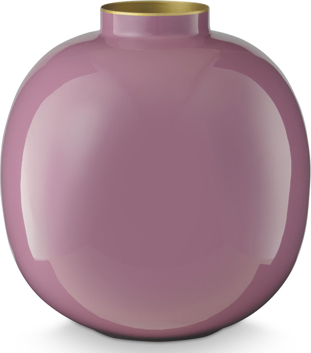 Pip Studio - Vaas - Violet - IJzer - 23x23cm