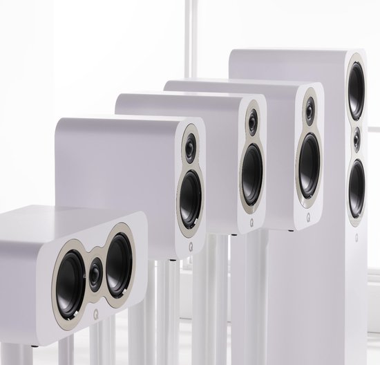 Q Acoustics: 3090c Centerspeaker - Satin white van Merkloos — afbeelding 2