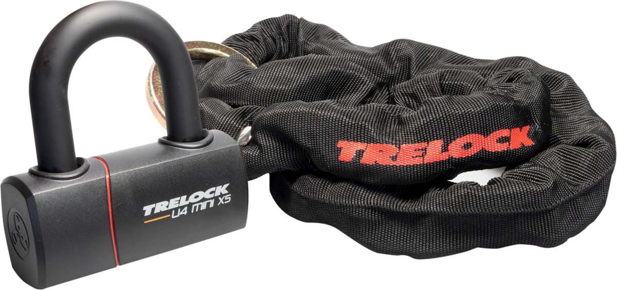 TRELOCK Kettingslot with USlot LC 680/110/10 LOOP MET SLOT