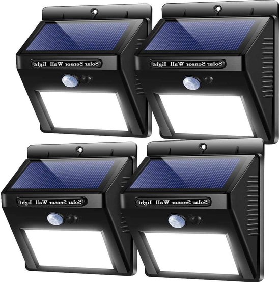 Heitech out 320lm 4002655 Staande solarlamp met bewegingsmelder 3 W Daglicht-wit Zwart kopen