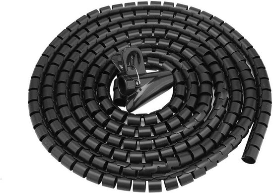 NEUFDAY Spiral Wrap Flexible Spiral Hose Cable Organizer Wire Wrap ...