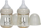 Bol.com We-Too Standaardfles - 160 ml - Oatmeal - 2-pack aanbieding