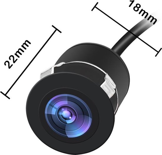 Cartronix RV-330 Achteruitrijcamera - Universeel - Bumper - Nachtzicht van Merkloos — afbeelding 5