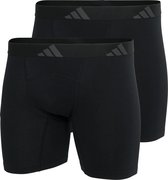 adidas Sportswear 2PK Ergonomic Boxer Brief - Active Flex Cotton Ergonomic - Onderbroek Mannen - 2x zwart